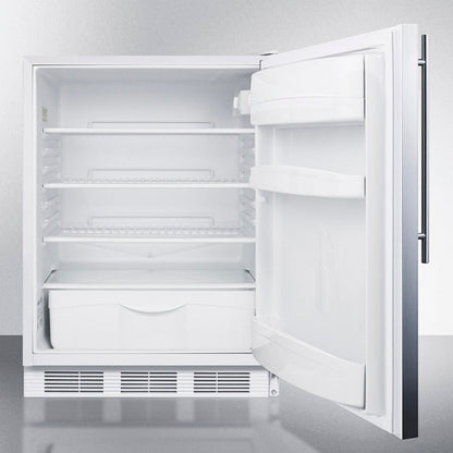 Accucold Summit - 24" Wide Built-In All-Refrigerator, ADA Compliant  -  FF6LWBI7SSHVADA