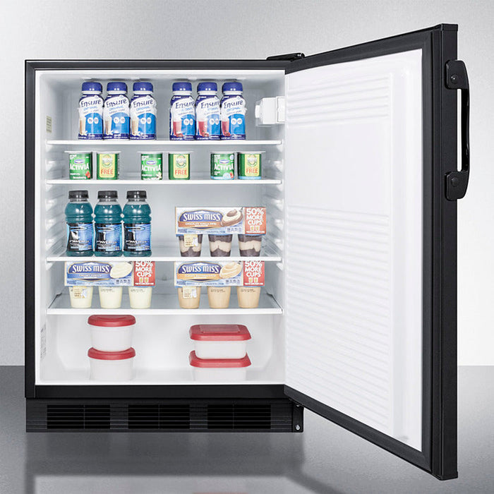 Accucold Summit - 24" Wide All-Refrigerator - FF7BK