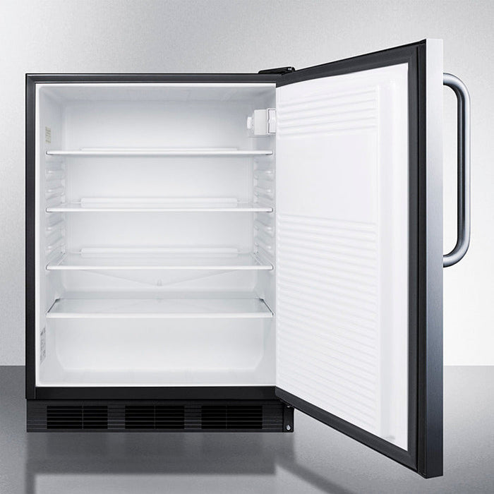 Accucold Summit - 24" Wide Built-In All-Refrigerator FF7LBLKCSS