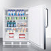 Accucold Summit - 24" Wide Built-In All-Refrigerator, ADA Compliant - FF7LWCSSADA