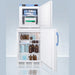 Accucold Summit - 24" Wide All-Refrigerator/All-Freezer Combination - FF7LW-FS24LSTACKMED2