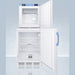 Accucold Summit - 24" Wide All-Refrigerator/All-Freezer Combination - FF7LW-FS24LSTACKMED2