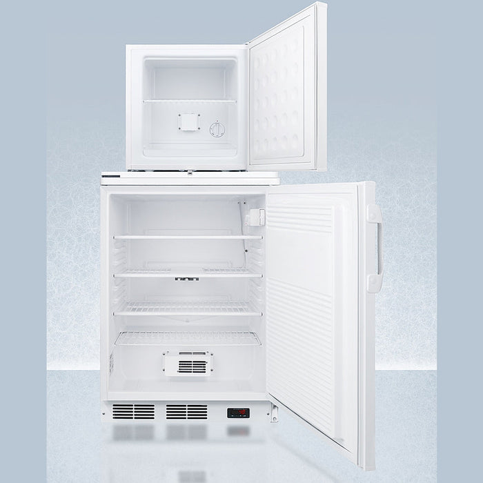 Accucold Summit - 24" Wide All-Refrigerator/All-Freezer Combination - FF7LW-FS24LSTACKPRO