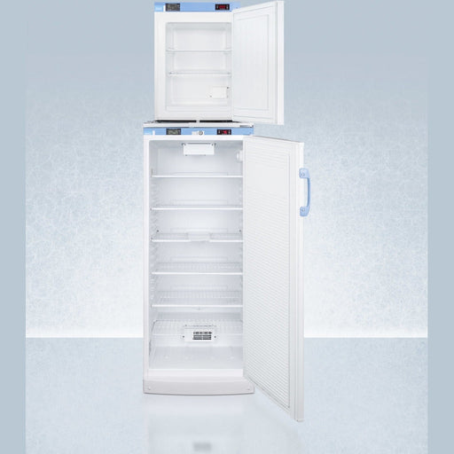 Accucold Summit - 24" Wide All-Refrigerator/All-Freezer Combination - FFAR10-FS30LSTACKMED2