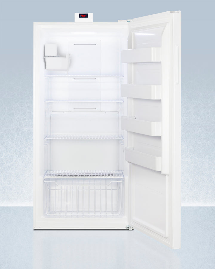 Accucold - 33" Wide Upright All-Freezer with Icemaker