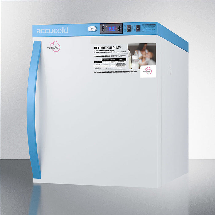 Summit - 1 Cu.Ft. Countertop MOMCUBE™ Breast Milk Refrigerator _ MLRS1MC