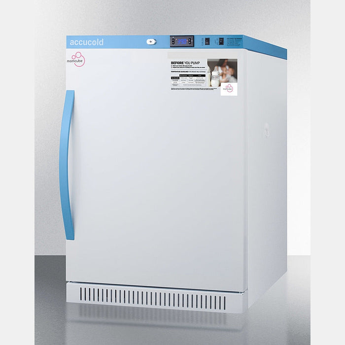 Summit - 6 Cu.Ft. MOMCUBE™ Breast Milk Refrigerator, ADA Height _ MLRS6MCLK