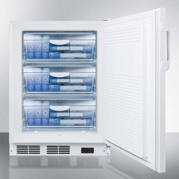 Accucold Summit - 24" Wide Built-In All-Freezer, ADA Compliant - VT65MLBIADA