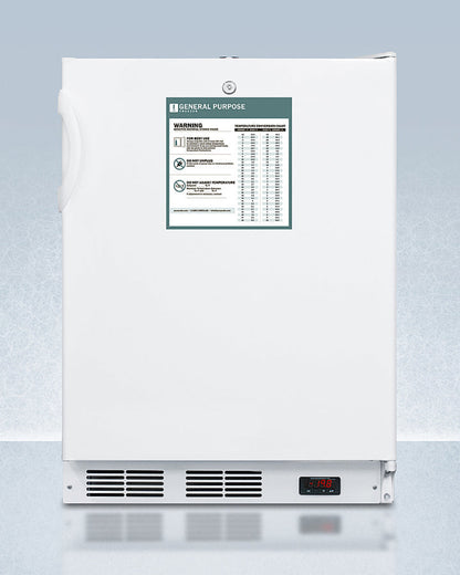 Accucold - 24" Wide Built-In All-Freezer, ADA Compliant - VT65MLBIADAGP