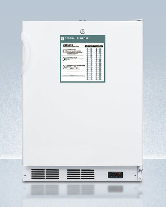 Accucold - 24" Wide Built-In All-Freezer, ADA Compliant - VT65MLBIADAGP