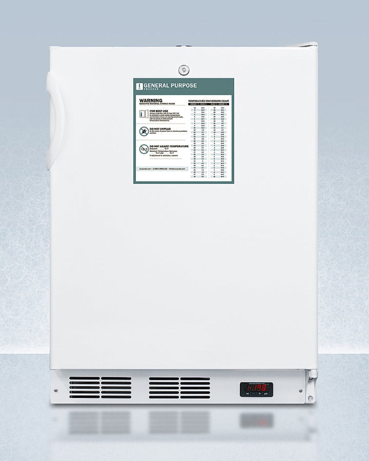 Accucold - 24" Wide Built-In All-Freezer, ADA Compliant - VT65MLBIADAGP