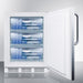 Accucold Summit - 24" Wide Built-In All-Freezer - VT65ML7CSS