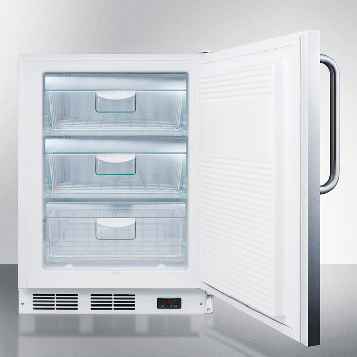 Accucold Summit - 24" Wide Built-In All-Freezer, ADA Compliant - VT65ML7BISSTBADA