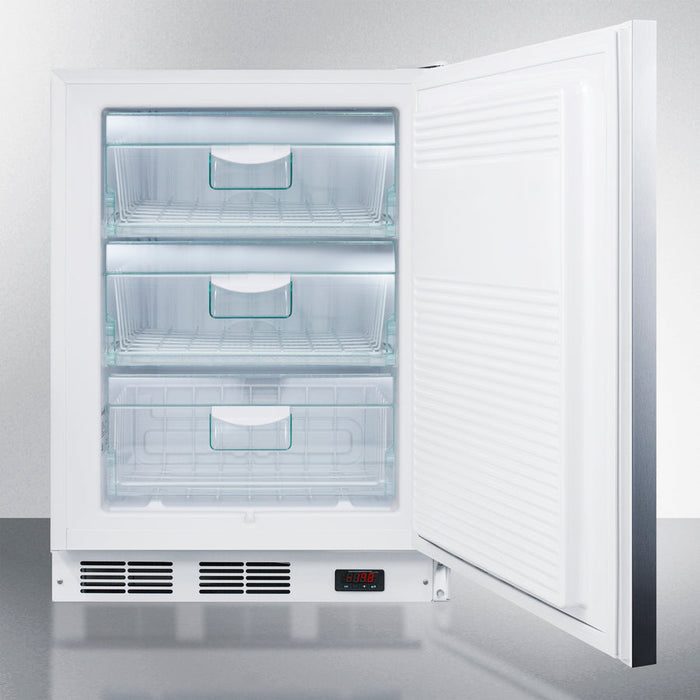 Accucold Summit - 24" Wide Built-In All-Freezer, ADA Compliant - VT65ML7BISSHHADA