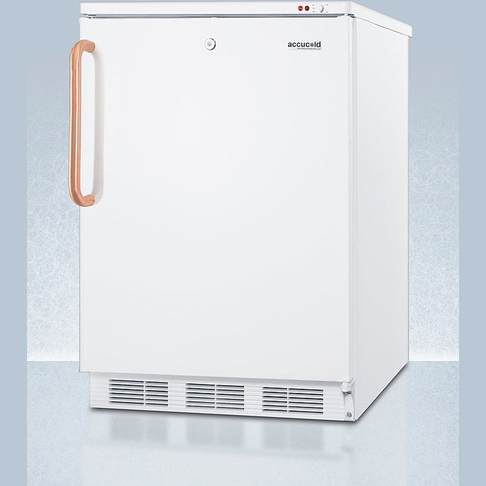 Accucold Summit - 24" Wide All-Freezer with Antimicrobial Pure Copper Handle - VT65MLTBC