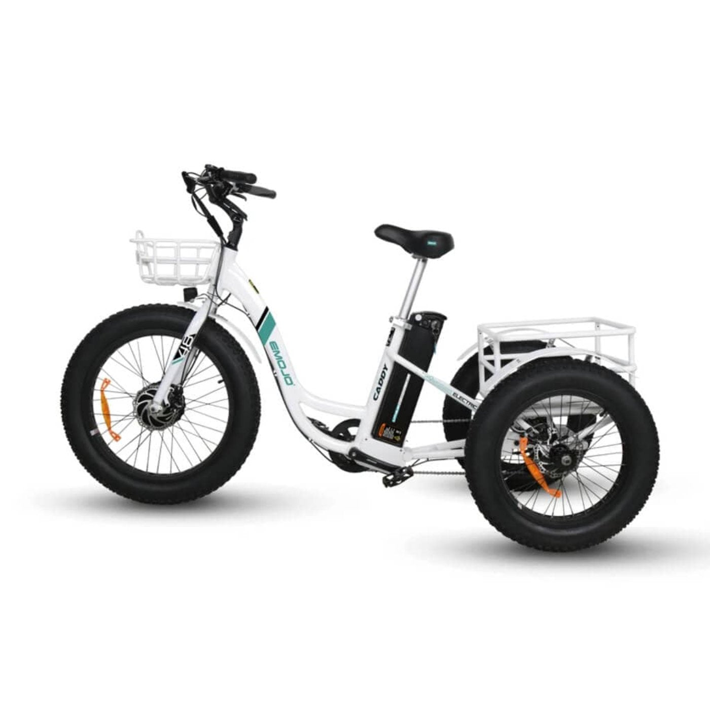 Emojo Caddy 500W 48V Fat Tire Electric Tricycle - EBK12-04