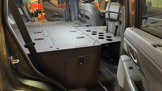 GOOSE GEAR Lexus - GX550 - 2024-Present - Explore Series - Seat Delete Plate System - Second Row - 10" Module Based - 1818-GGR-SH