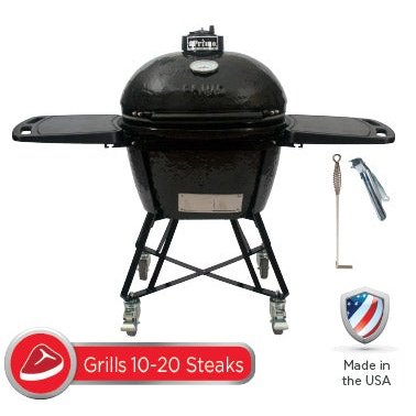 Primo Oval Large Charcoal Grill All-In-One - PGCLGC