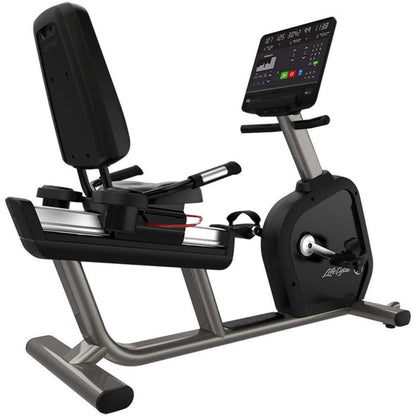 Life Fitness Club Series+ Recumbent Bike - CSR-SE424-BLKF-DOM14