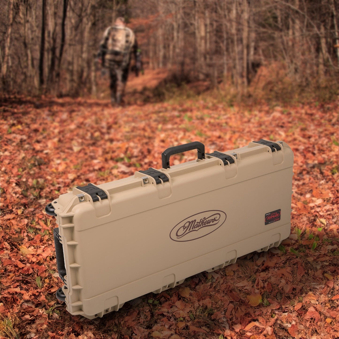 SKB Cases 34.5 Inch iSeries Mathews Small Parallel Limb Bow Case, Desert Tan - 271501