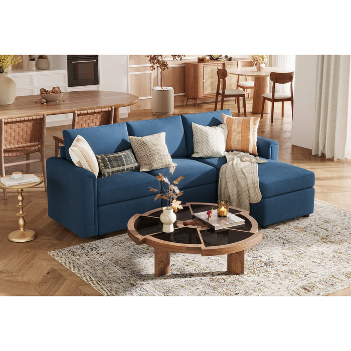 LINSY HOME RUBIK I 3 Seats with Ottoman - US-LH-SPF-Sofa-S900-A11-31-0-00