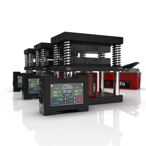 Lowtemp Industries V2 Medusa System Rosin Press - 3 Press