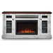 Napoleon Fireplaces Charlotte Electric Fireplace TV Stand in Antique White w/ Firebox, Napoleon, 68", NEFP30-3820AW