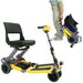 Luggie Standard Folding Travel Scooter Yellow Open Box - FR168-4IT