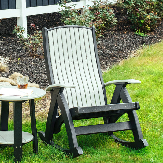 LuxCraft Poly Comfort Rocker Chair - PCRBK