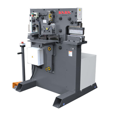 Kaka Industrial M-55 55 Ton Metal Ironworker Punch Shear Notcher Brake 220V 3 phase