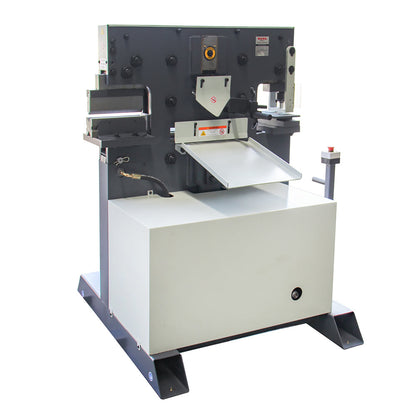 Kaka Industrial M-55 55 Ton Metal Ironworker Punch Shear Notcher Brake 220V 3 phase