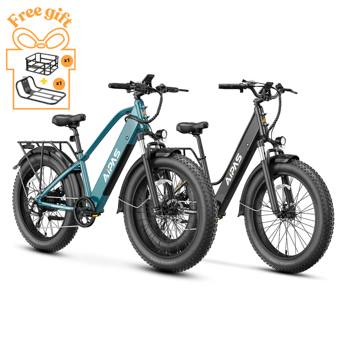 Aipas Ebike Combo Sale M1+M2 - Combo_M1-BK_and_M2-GB