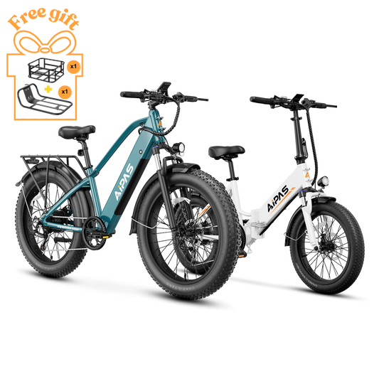 Aipas Ebike Combo Sale M2 + A2 - Aipas-A2white+M2viridity