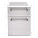 PGS Grills - Twin Utility Drawer for Masonry - M2DS