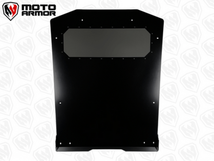 Moto Armor Polaris RZR Turbo S 2 Seat Aluminum Roof (With Sunroof) - MA-TURS-RF-2-AL-BLK