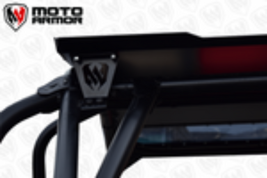 Moto Armor Polaris RZR Turbo S 2 Seat Aluminum Roof (With Sunroof) - MA-TURS-RF-2-AL-BLK
