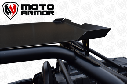 Moto Armor Polaris RZR Turbo S 4-Seat Aluminum Roof with Sunroof (2019+) - MA-TURS-RF-4-AL-BLK