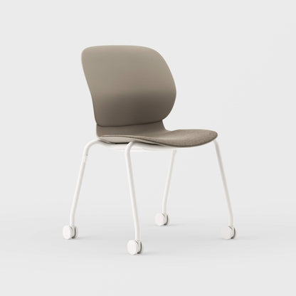 Maari Chair 4-Leg Base with Upholstered Seat - BP00756