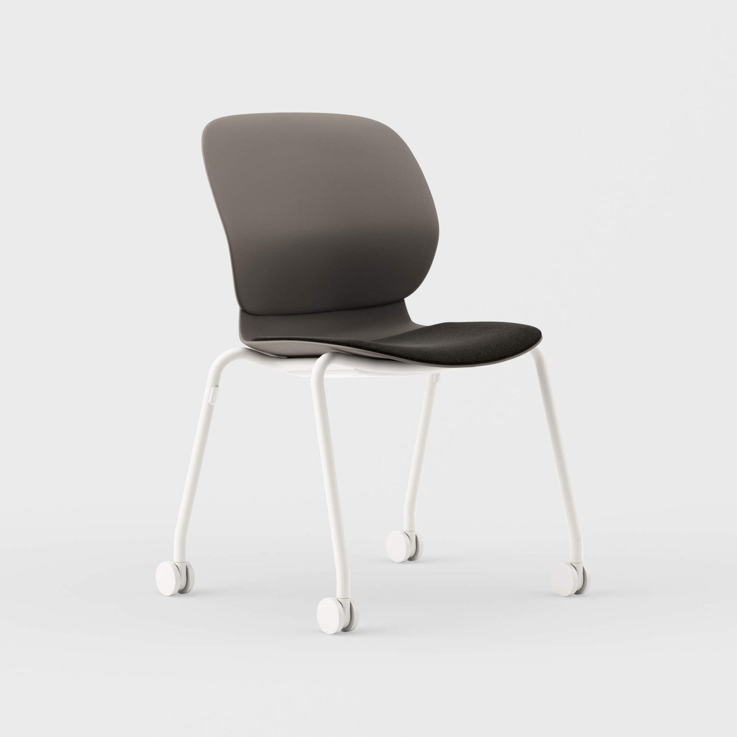 Maari Chair 4-Leg Base with Upholstered Seat - BP00756