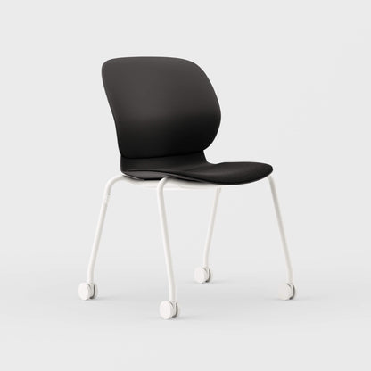 Maari Chair 4-Leg Base with Upholstered Seat - BP00756