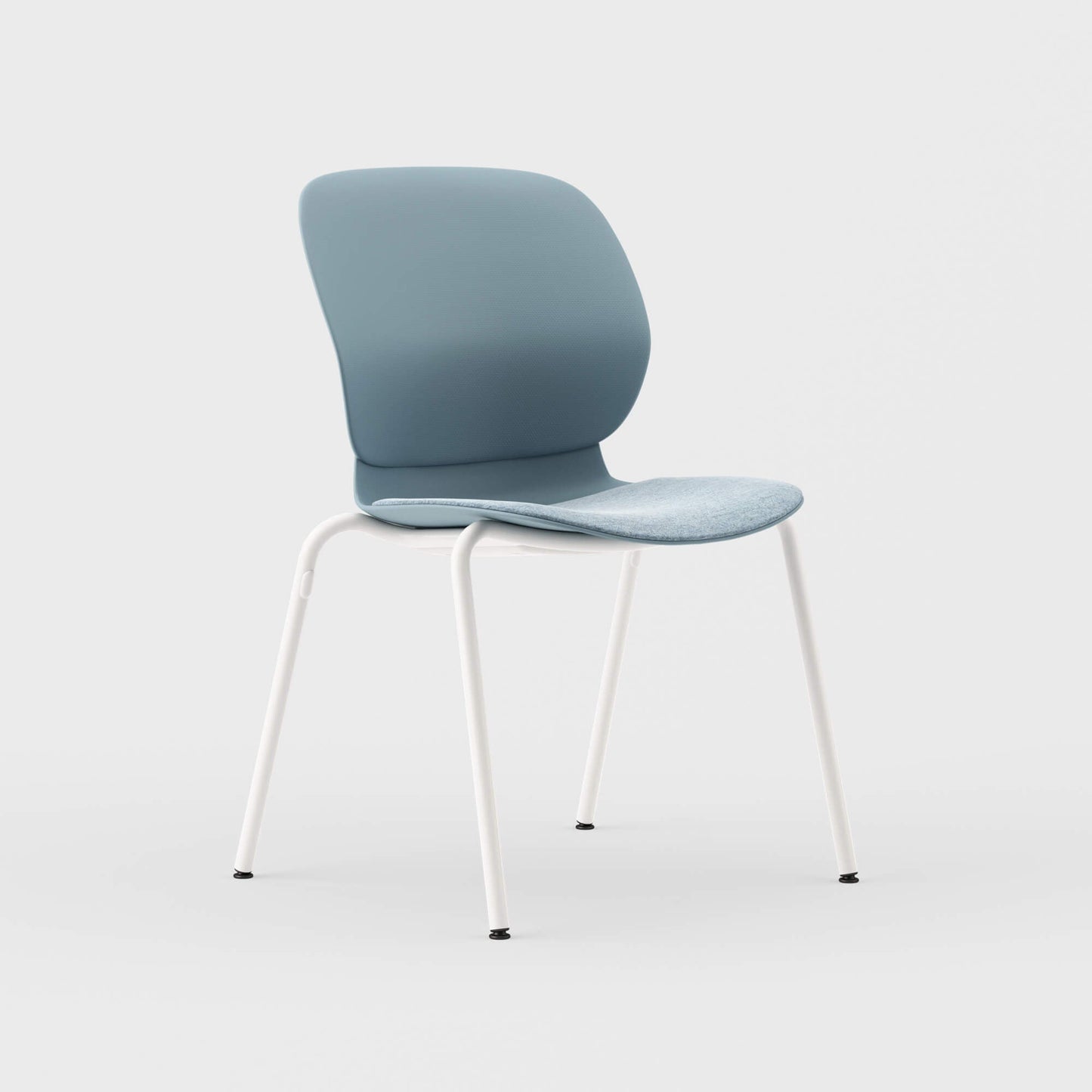 Maari Chair 4-Leg Base with Upholstered Seat - BP00756