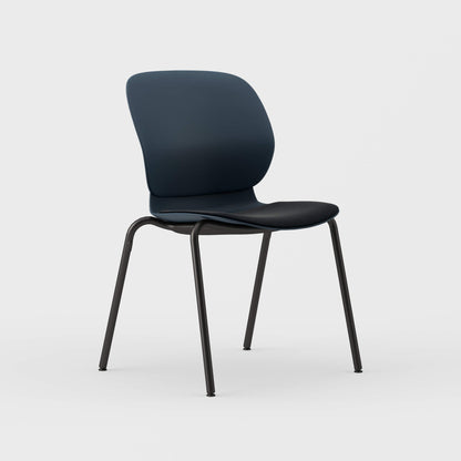 Maari Chair 4-Leg Base with Upholstered Seat - BP00756