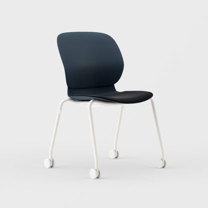 Maari Chair 4-Leg Base with Upholstered Seat - BP00756