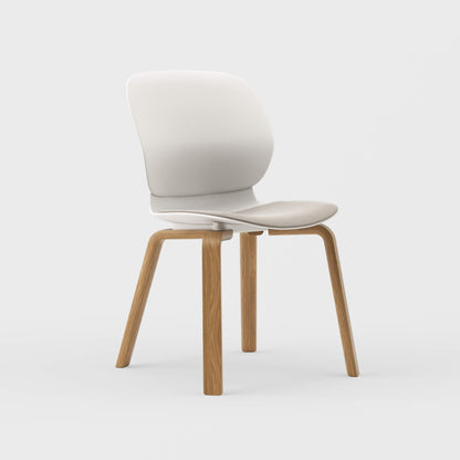 Maari Chair Wood Base with Upholstered Seat - BP00865