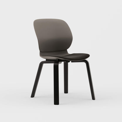 Maari Chair Wood Base with Upholstered Seat - BP00865