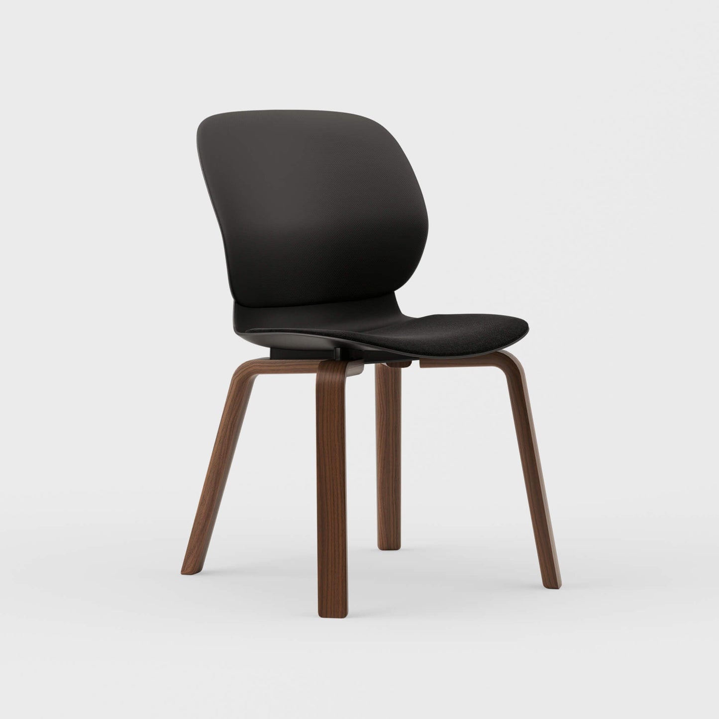 Maari Chair Wood Base with Upholstered Seat - BP00865
