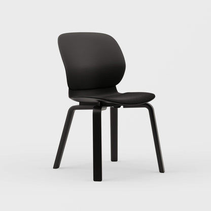 Maari Chair Wood Base with Upholstered Seat - BP00865