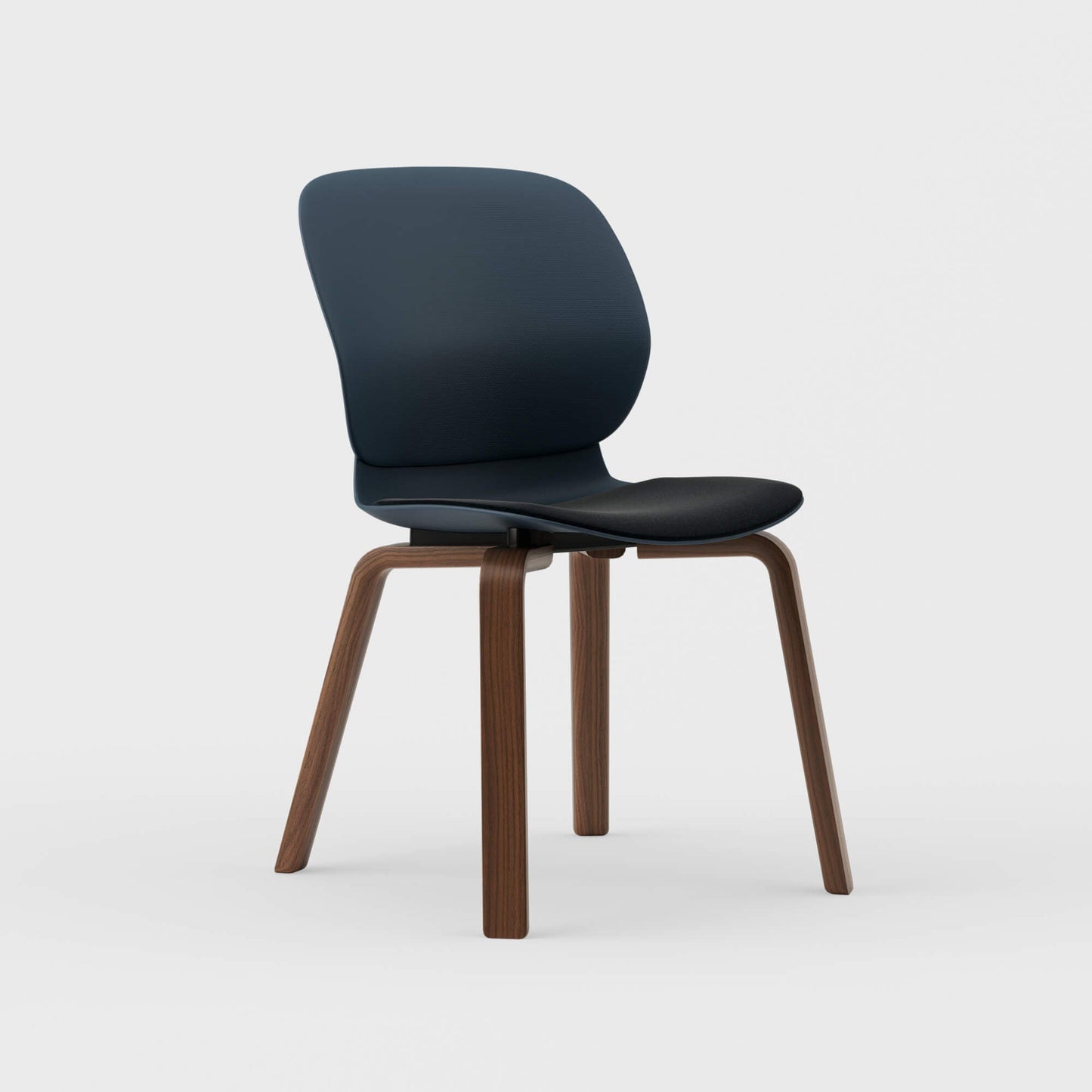 Maari Chair Wood Base with Upholstered Seat - BP00865