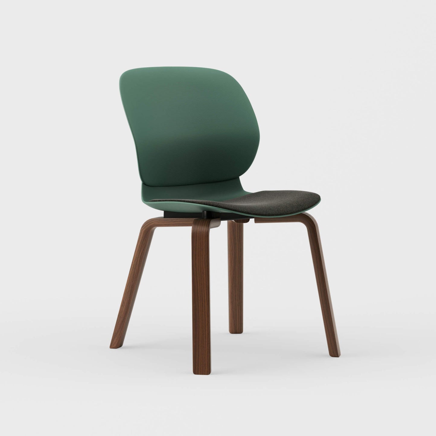 Maari Chair Wood Base with Upholstered Seat - BP00865