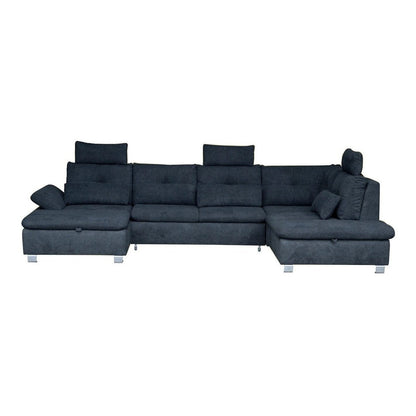Maxima House Sectional Sleeper Sofa MADEIRA U-Shape with storage - BEN057